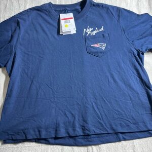 New women’s‎ Nike New England blue short sleeve t-shirt. Blue size Large.